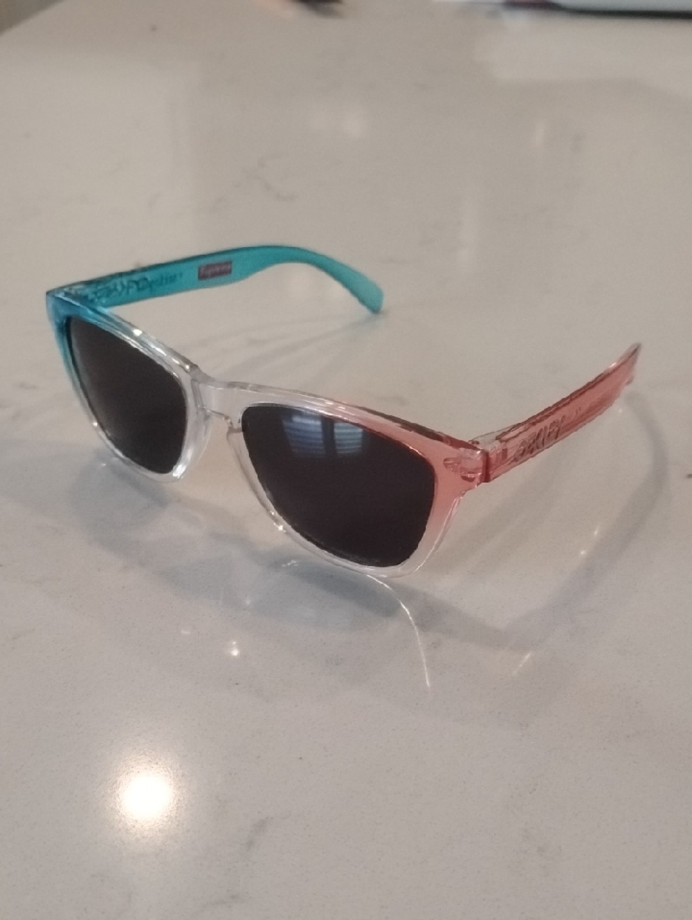 Oakley X Supreme Frogskins Two Tone Sunglasses
